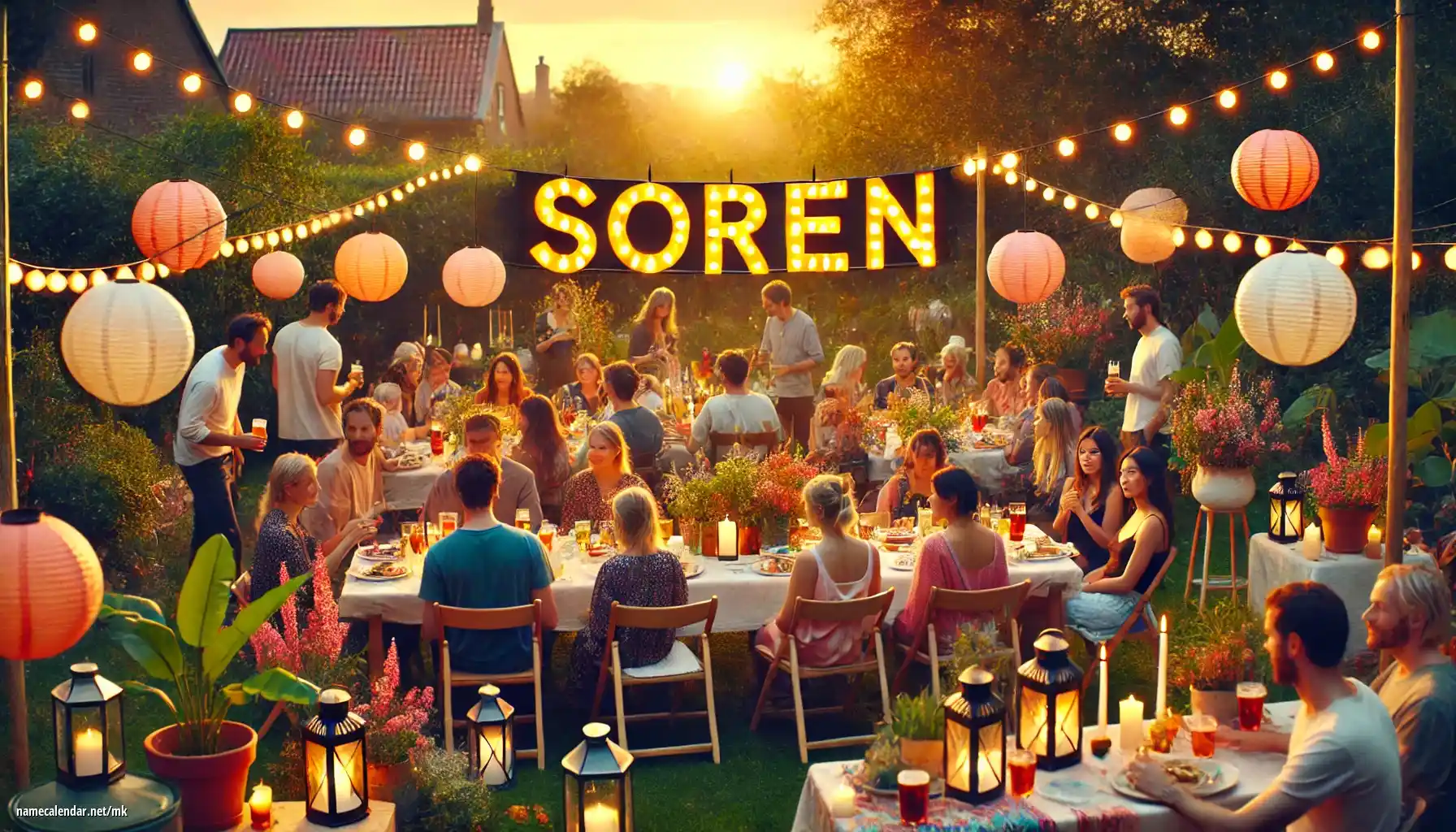 Прослава на именден и име - Sören