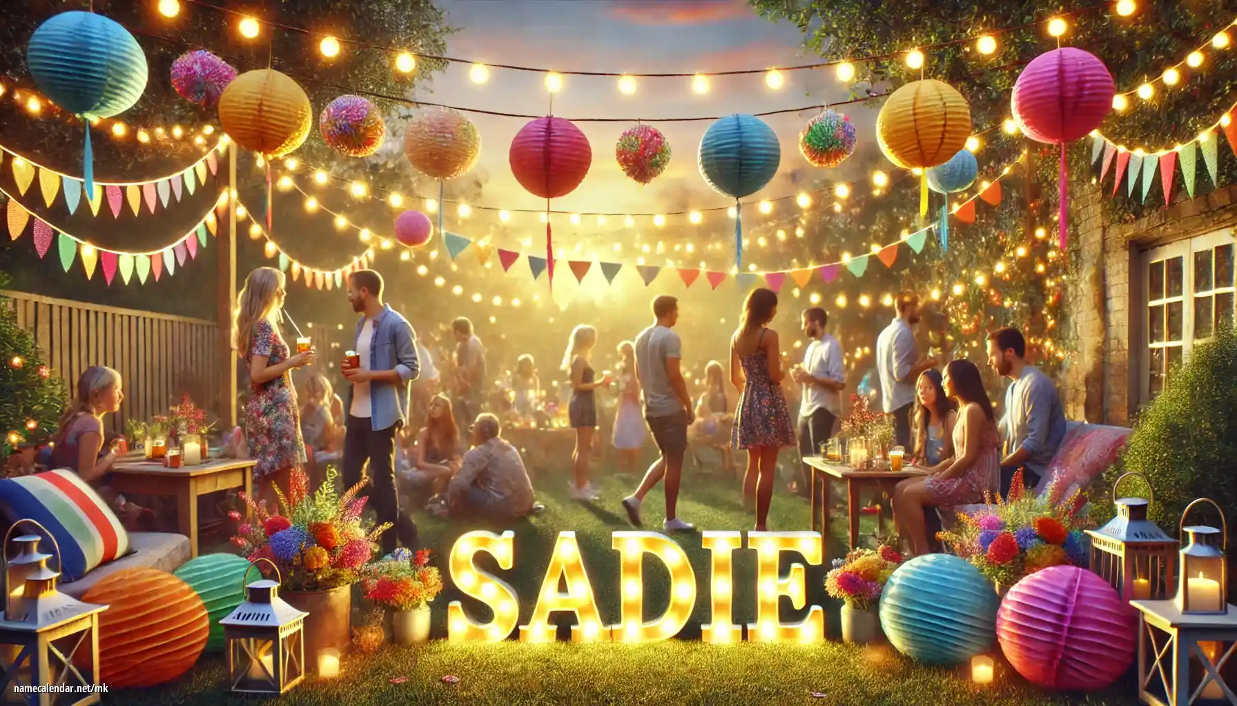 Прослава на именден и име - Sadie