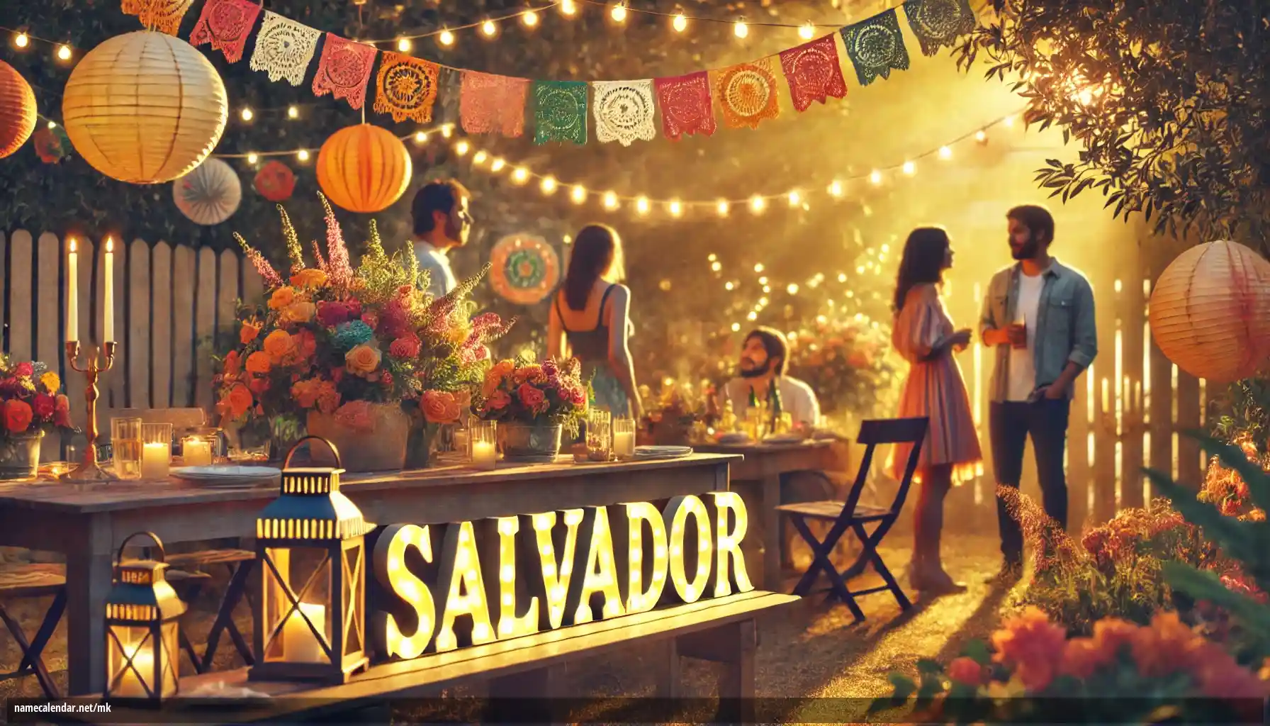 Прослава на именден и име - Salvador