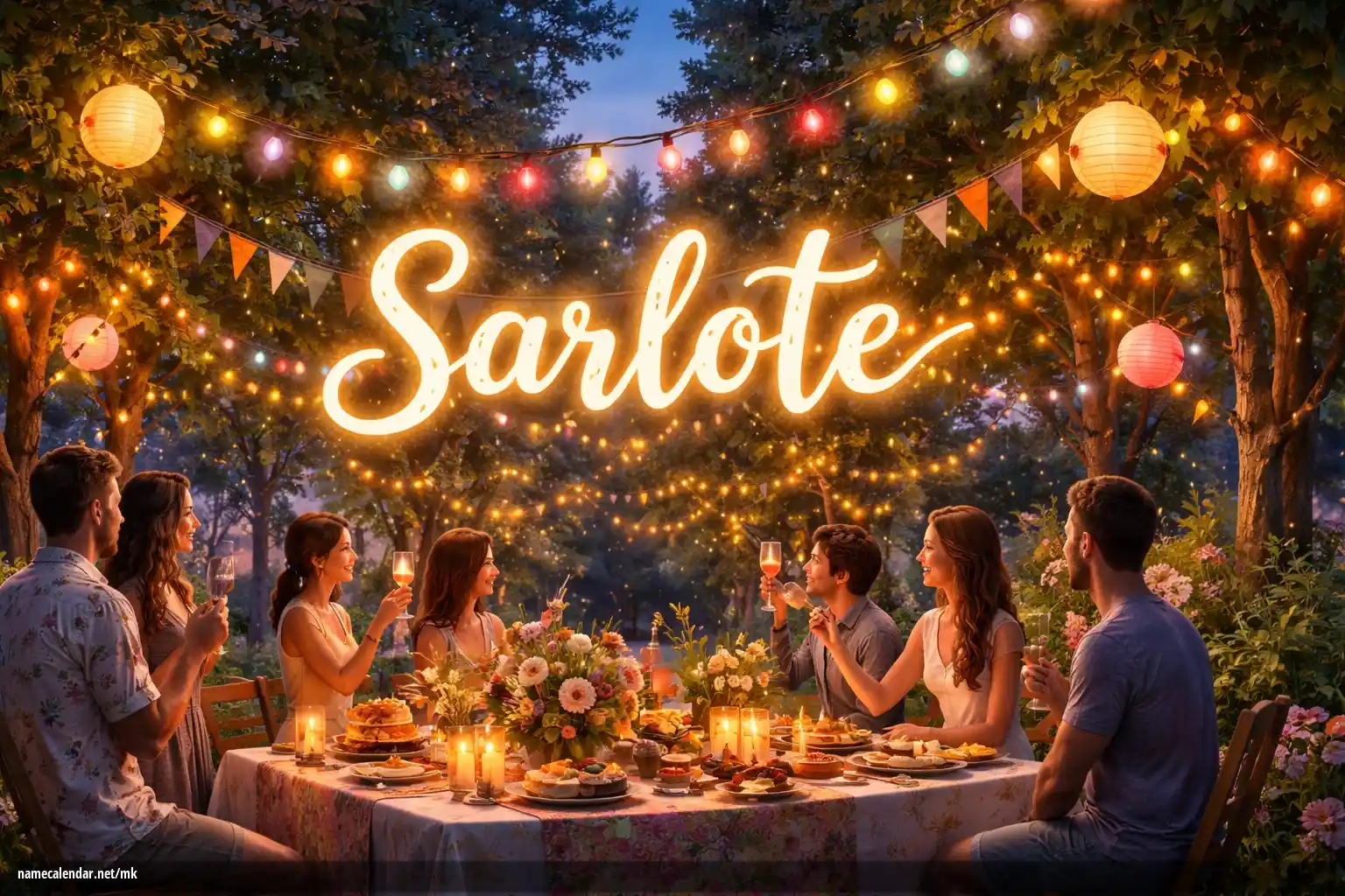 Прослава на именден и име - Sarlote