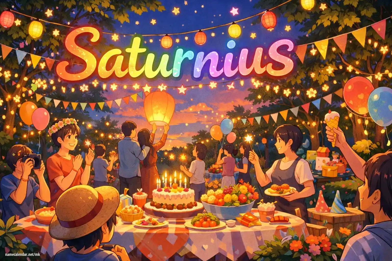 Прослава на именден и име - Saturnius