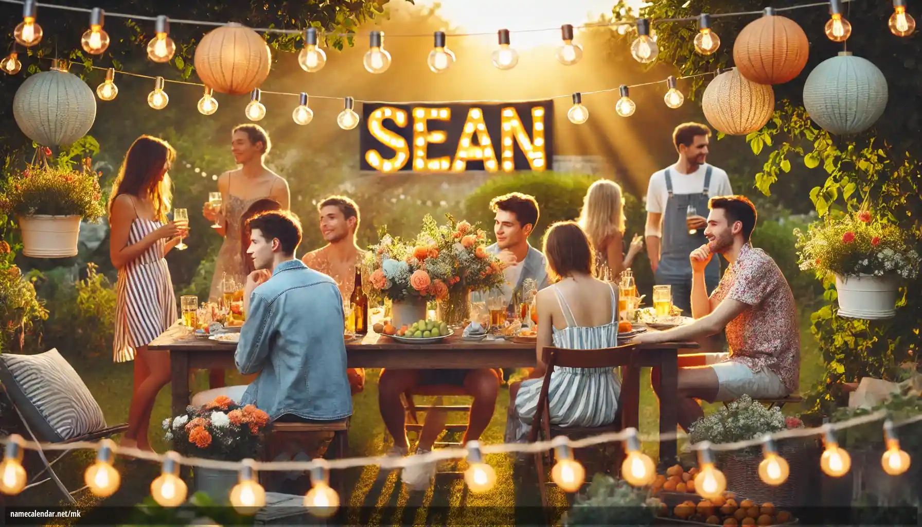 Прослава на именден и име - Sean