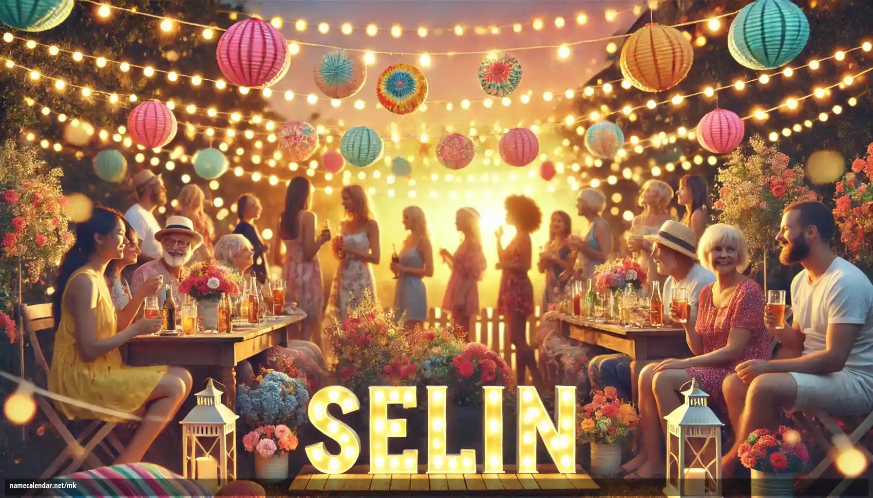 Прослава на именден и име - Selin