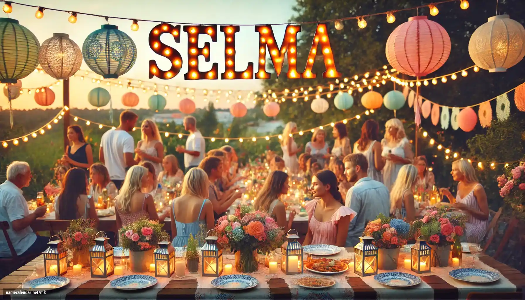 Прослава на именден и име - Selma