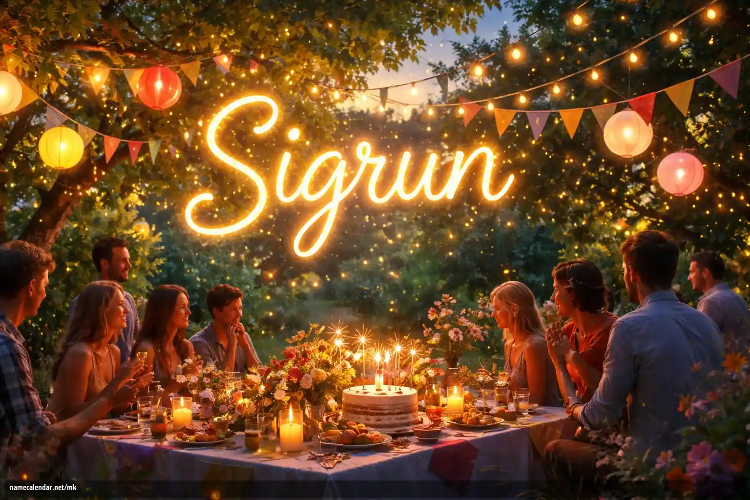 Прослава на именден и име - Sigrun