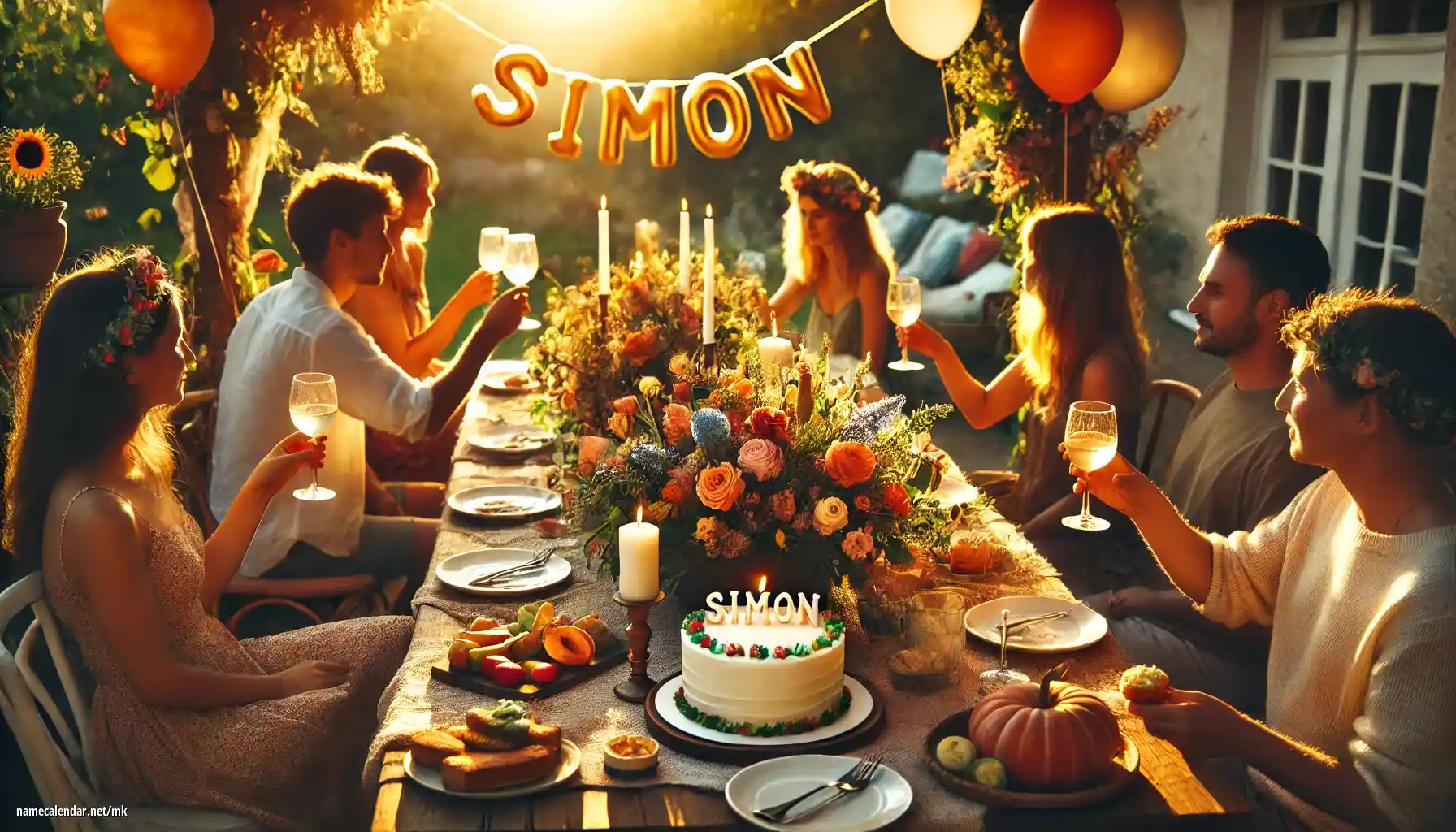 Прослава на именден и име - Simon