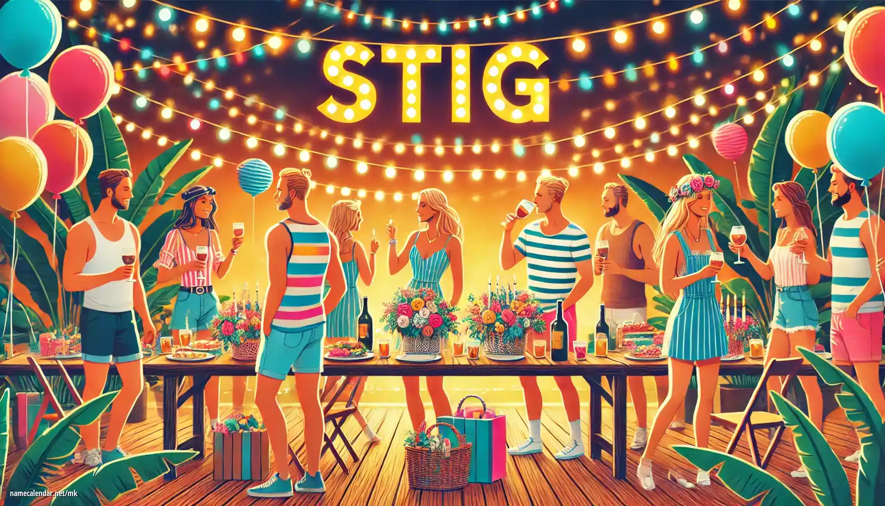 Прослава на именден и име - Stig