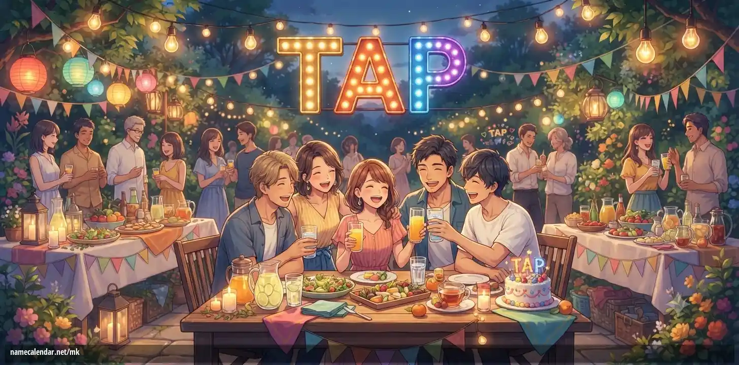 Прослава на именден и име - Tap