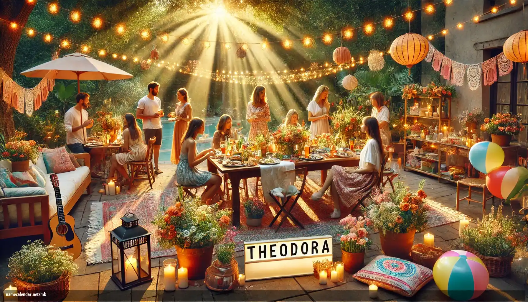 Прослава на именден и име - Theodora