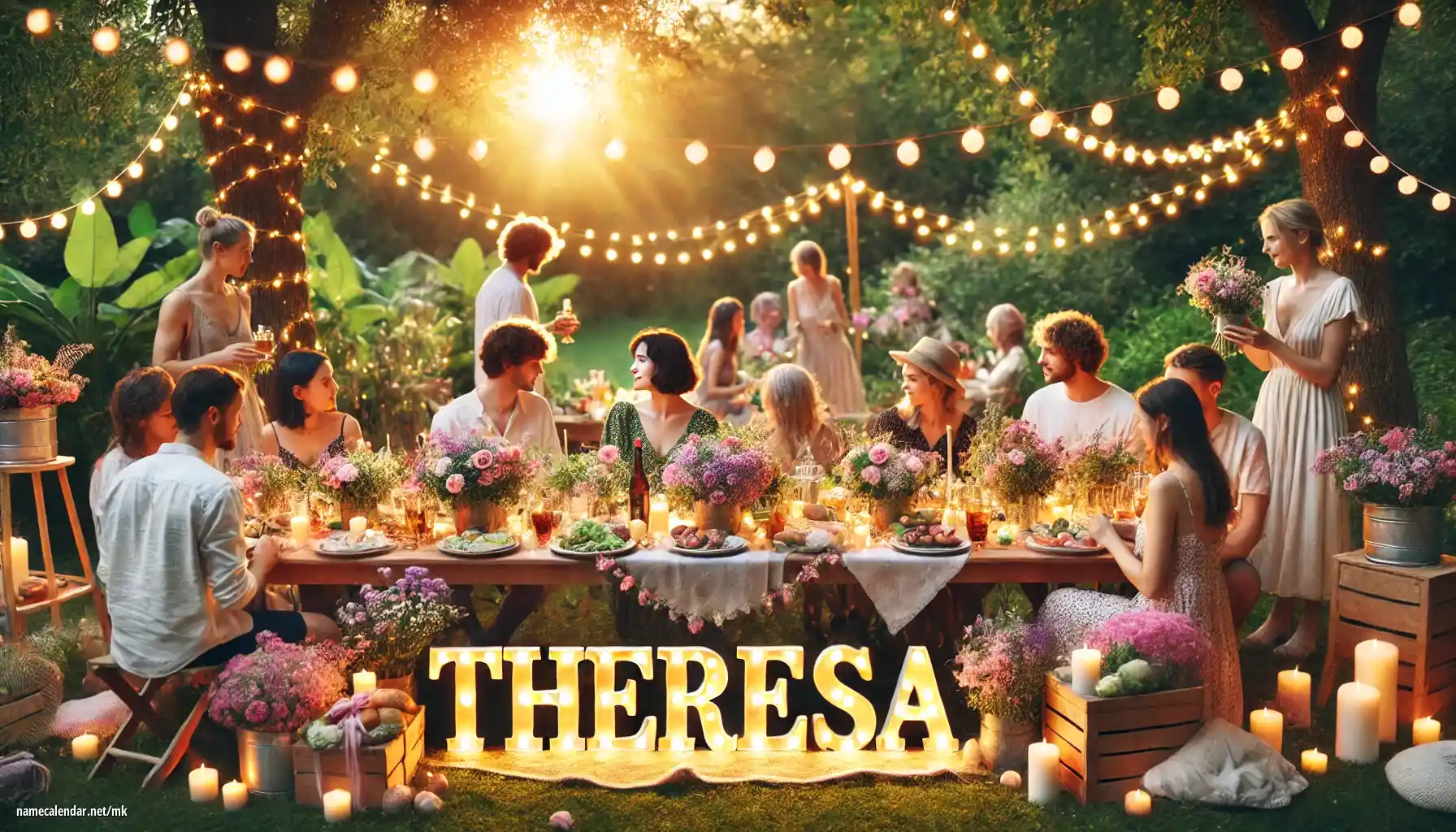 Прослава на именден и име - Theresa