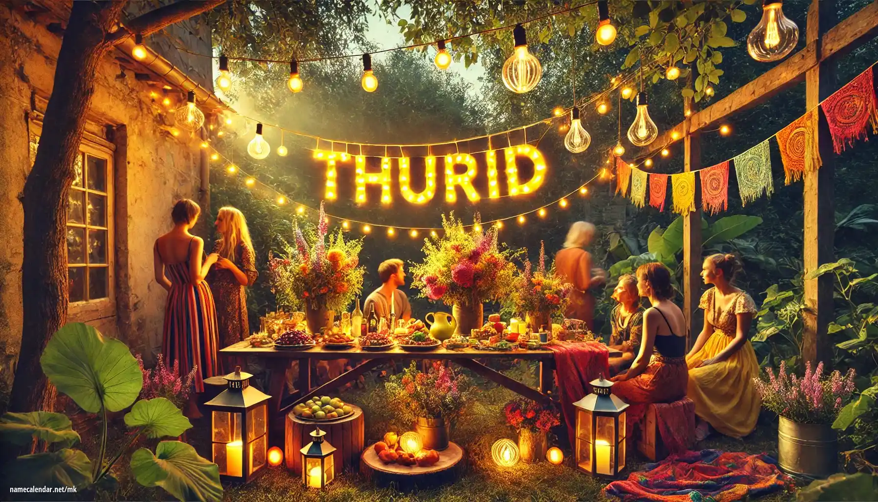 Прослава на именден и име - Thurid