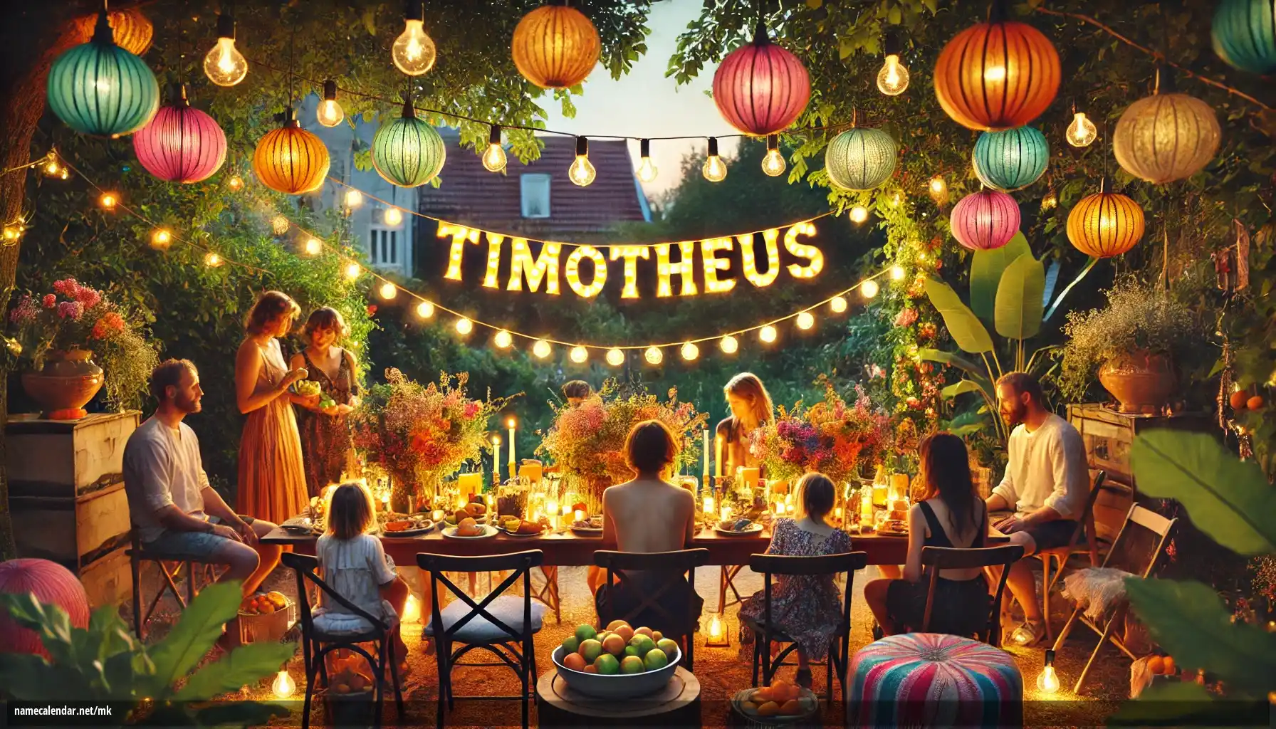 Прослава на именден и име - Timotheus