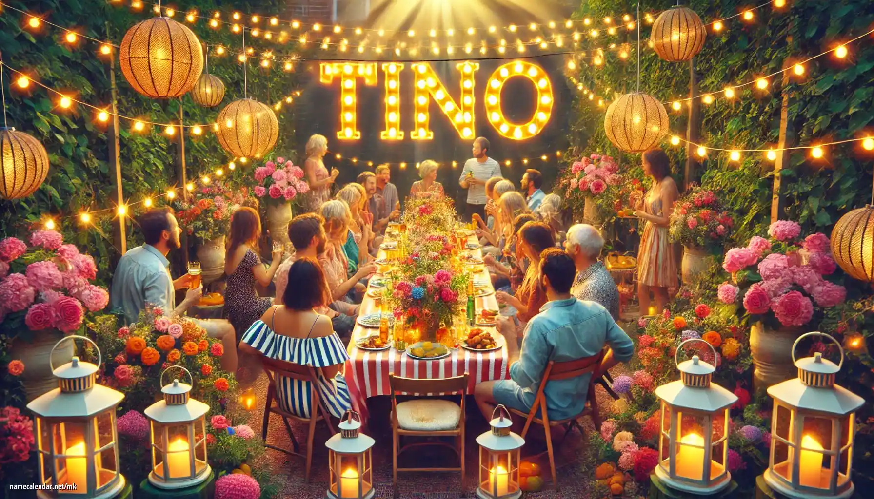 Прослава на именден и име - Tino