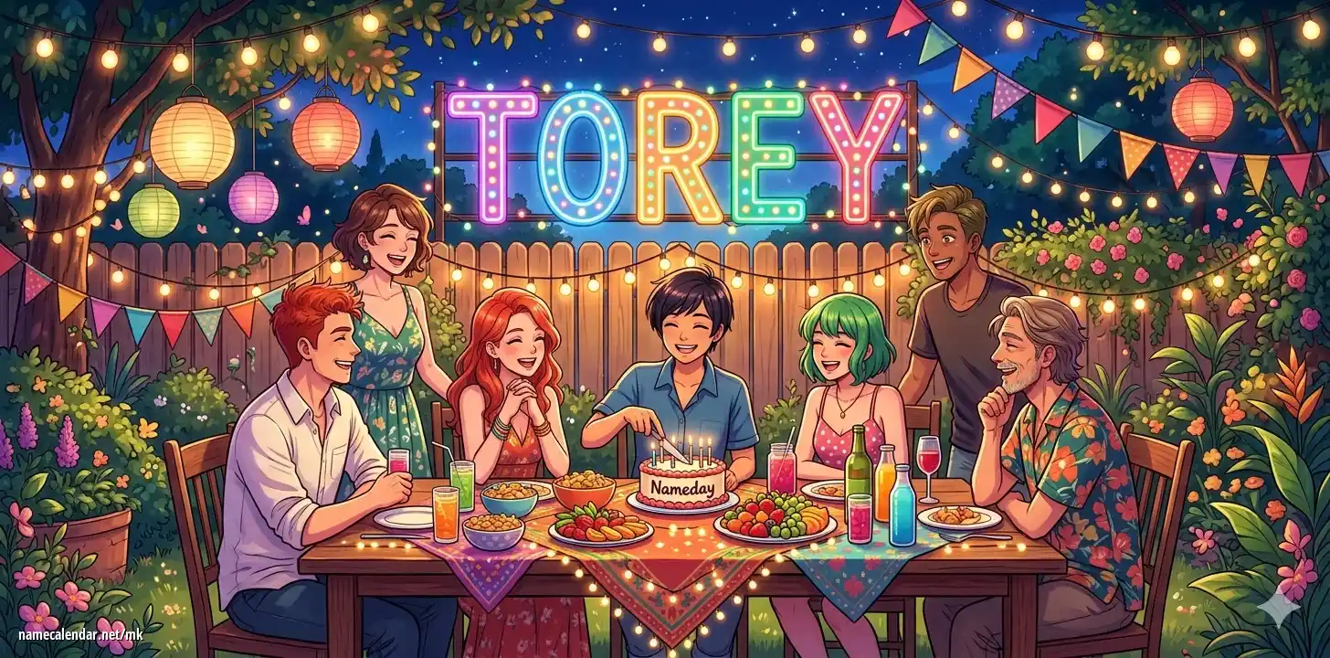 Прослава на именден и име - Torey