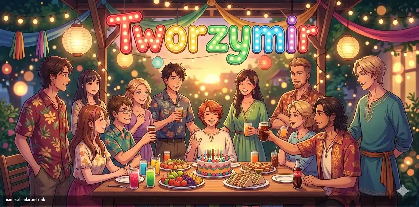 Прослава на именден и име - Tworzymir