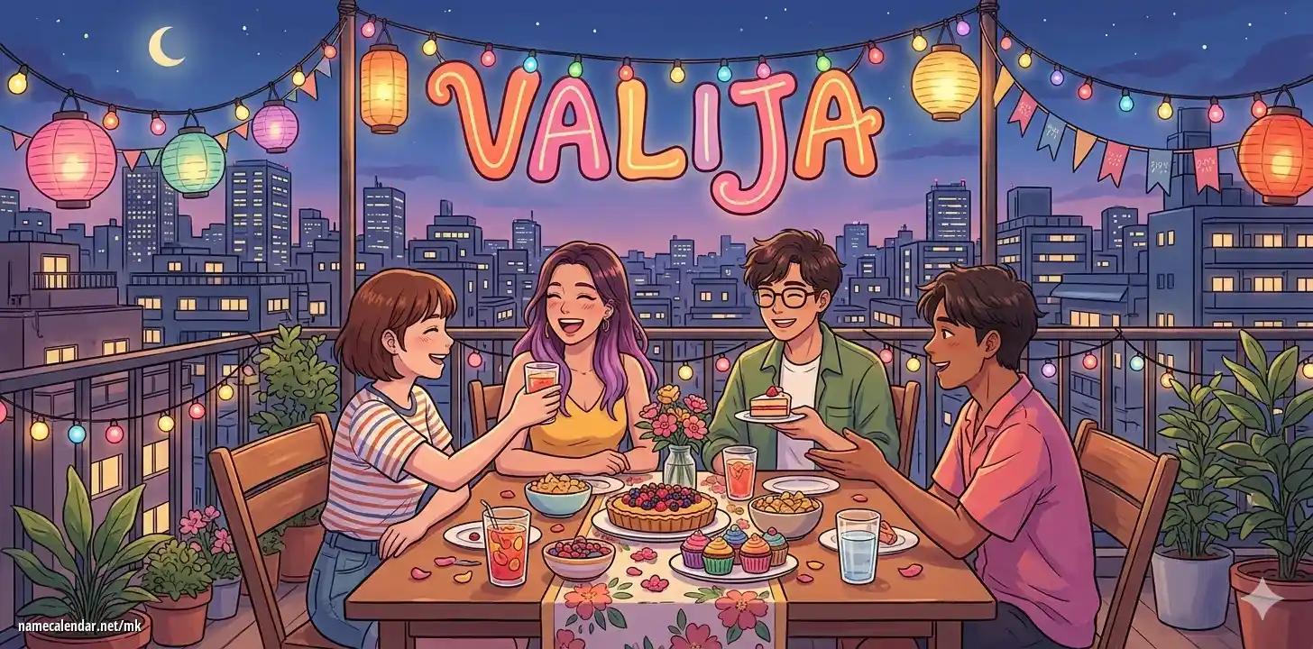 Прослава на именден и име - Valija