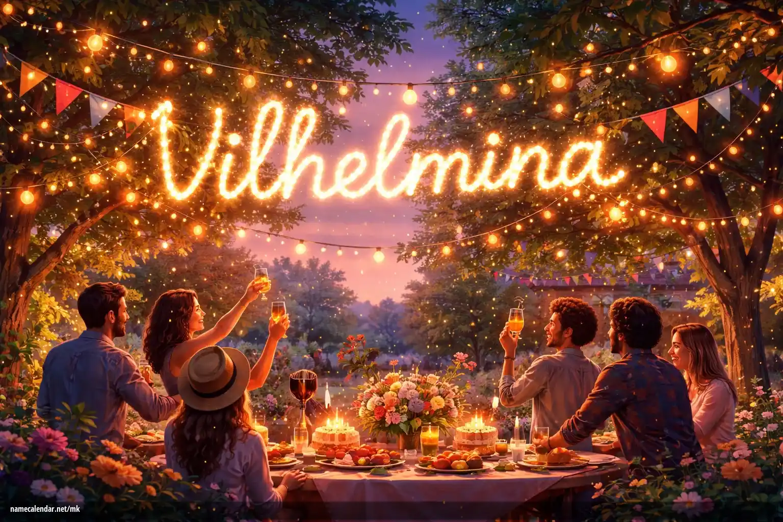 Прослава на именден и име - Vilhelmina