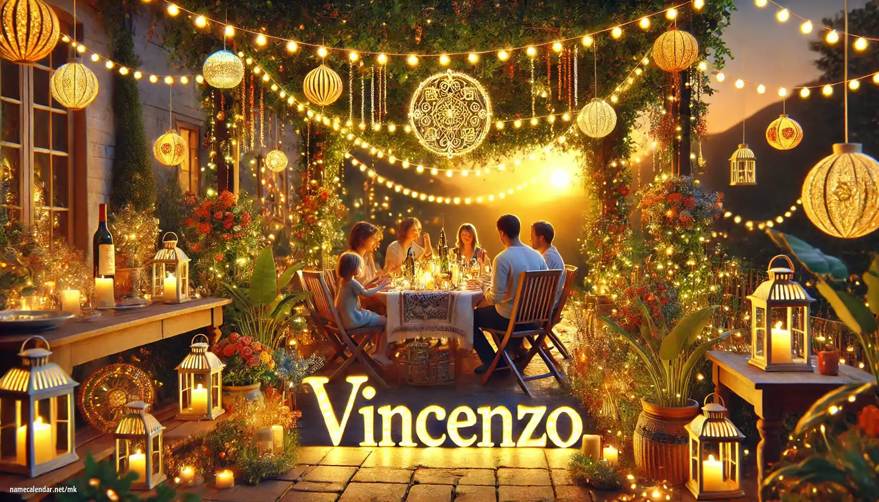 Прослава на именден и име - Vincenzo