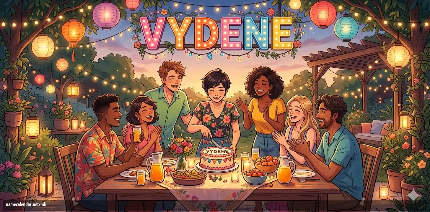 Прослава на именден и име - Vydene