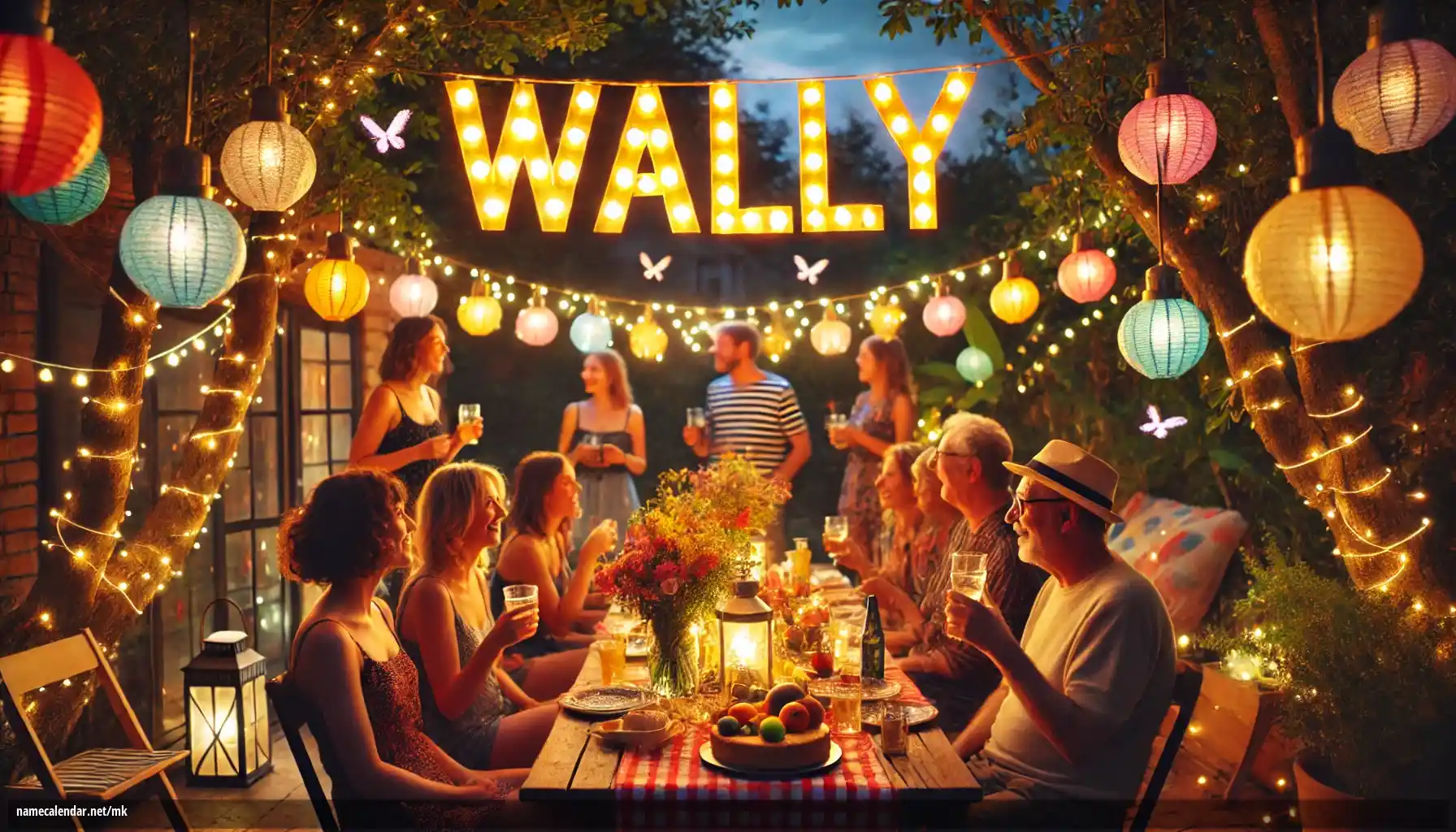 Прослава на именден и име - Wally