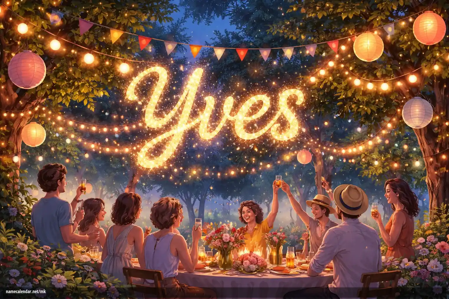 Прослава на именден и име - Yves