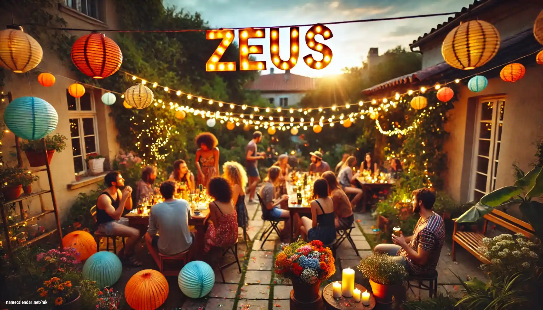 Прослава на именден и име - Zeus