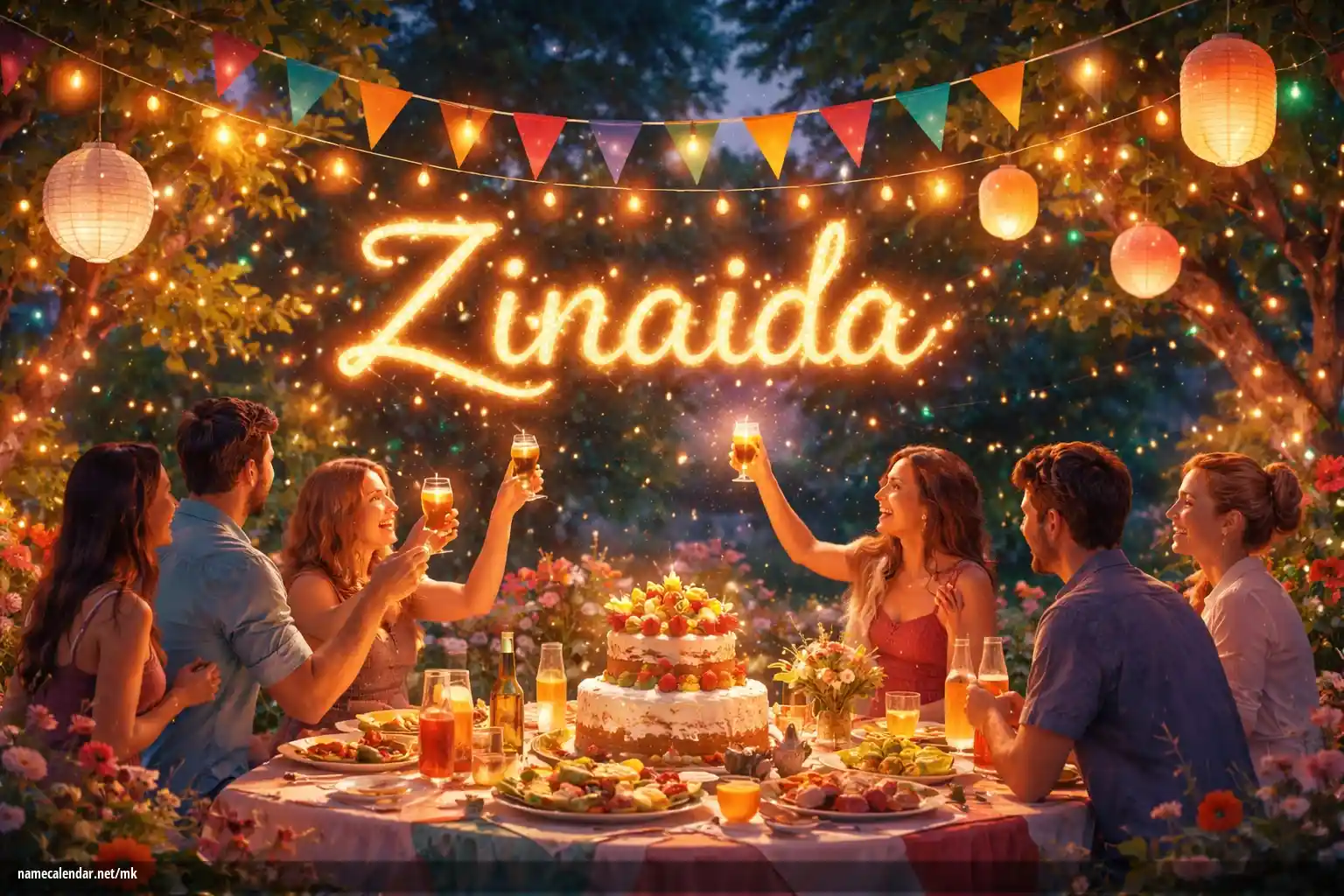 Прослава на именден и име - Zinaida