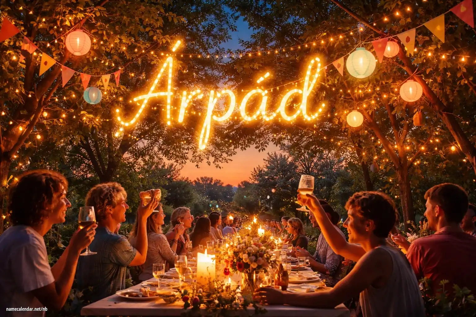 Feiring av navnedag og navn - Árpád