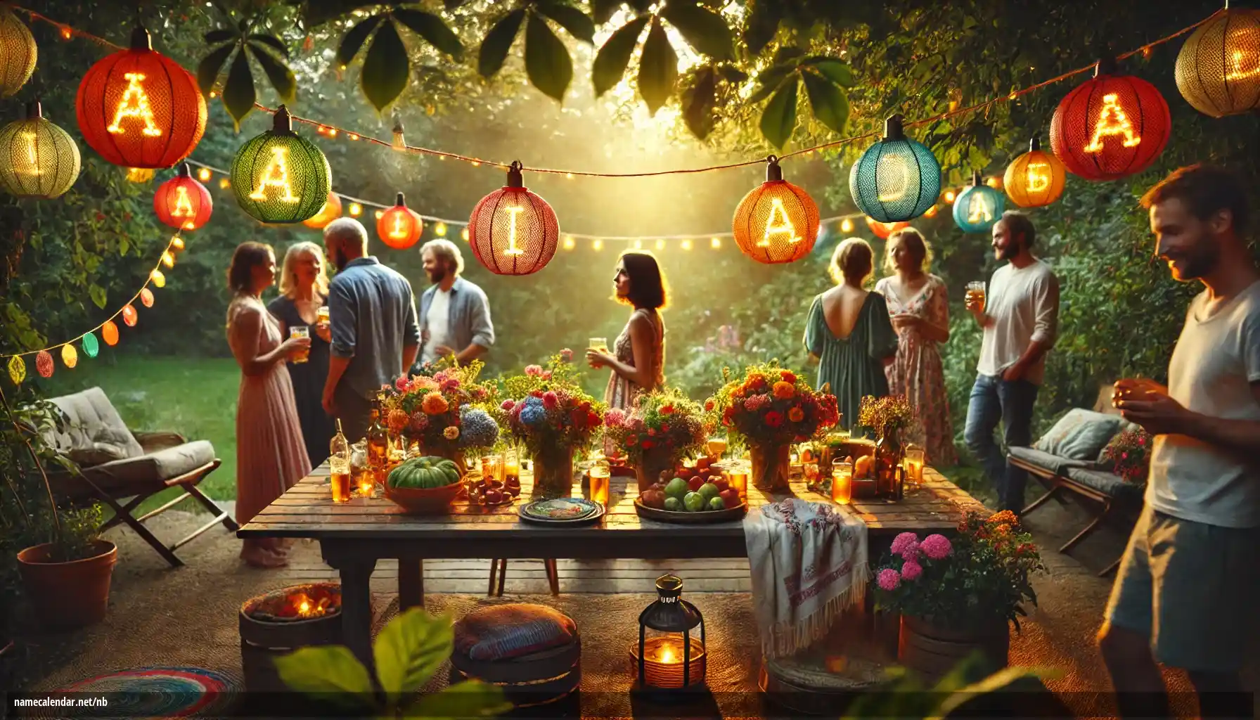 Feiring av navnedag og navn - Aída