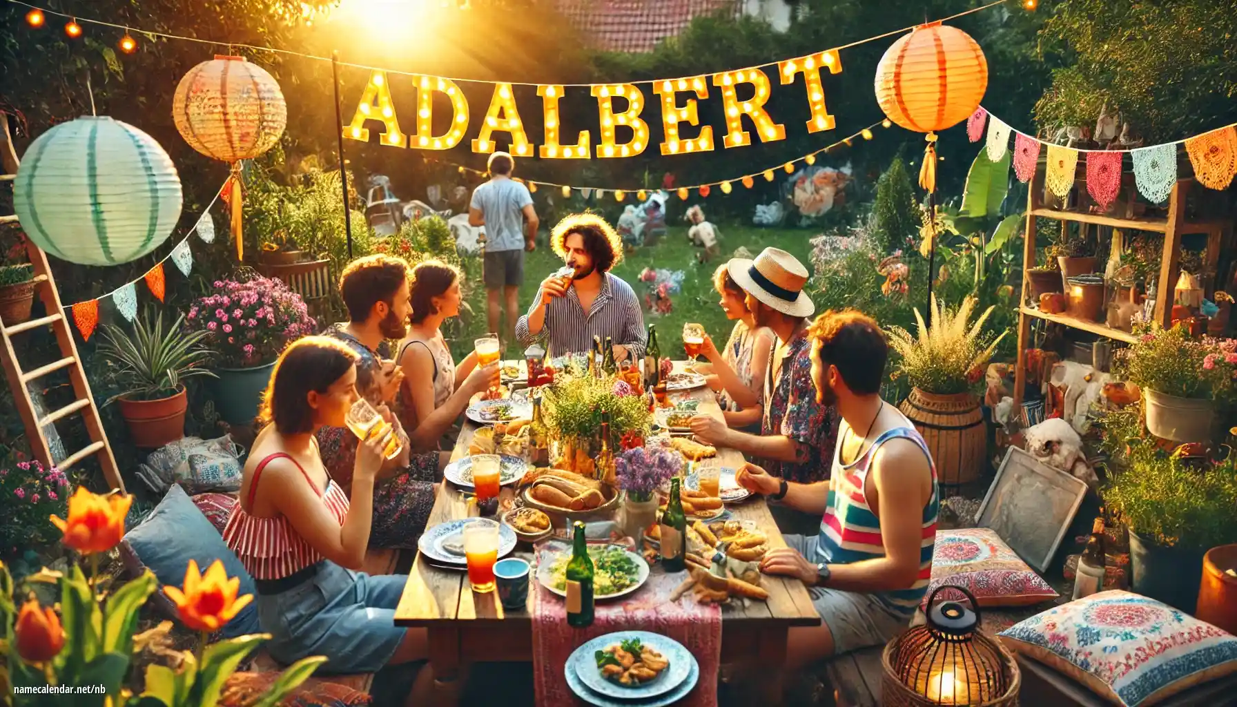 Feiring av navnedag og navn - Adalbert