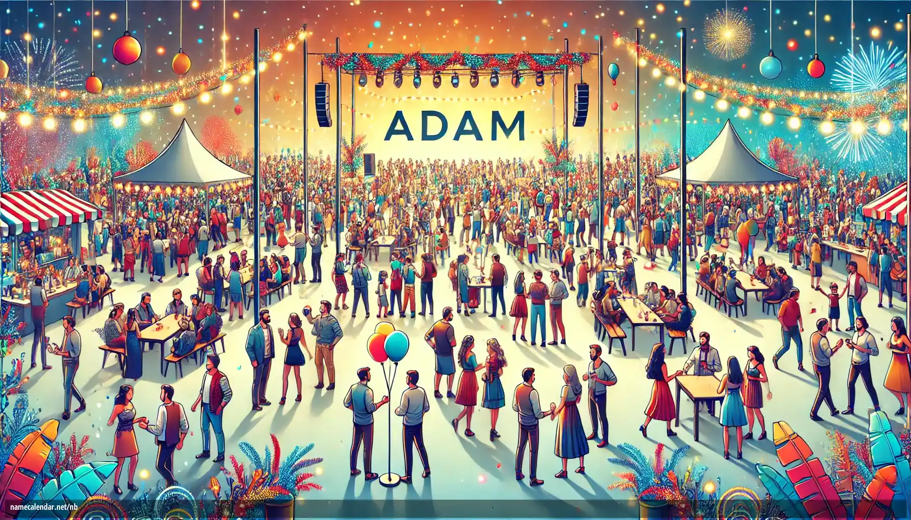 Feiring av navnedag og navn - Adam