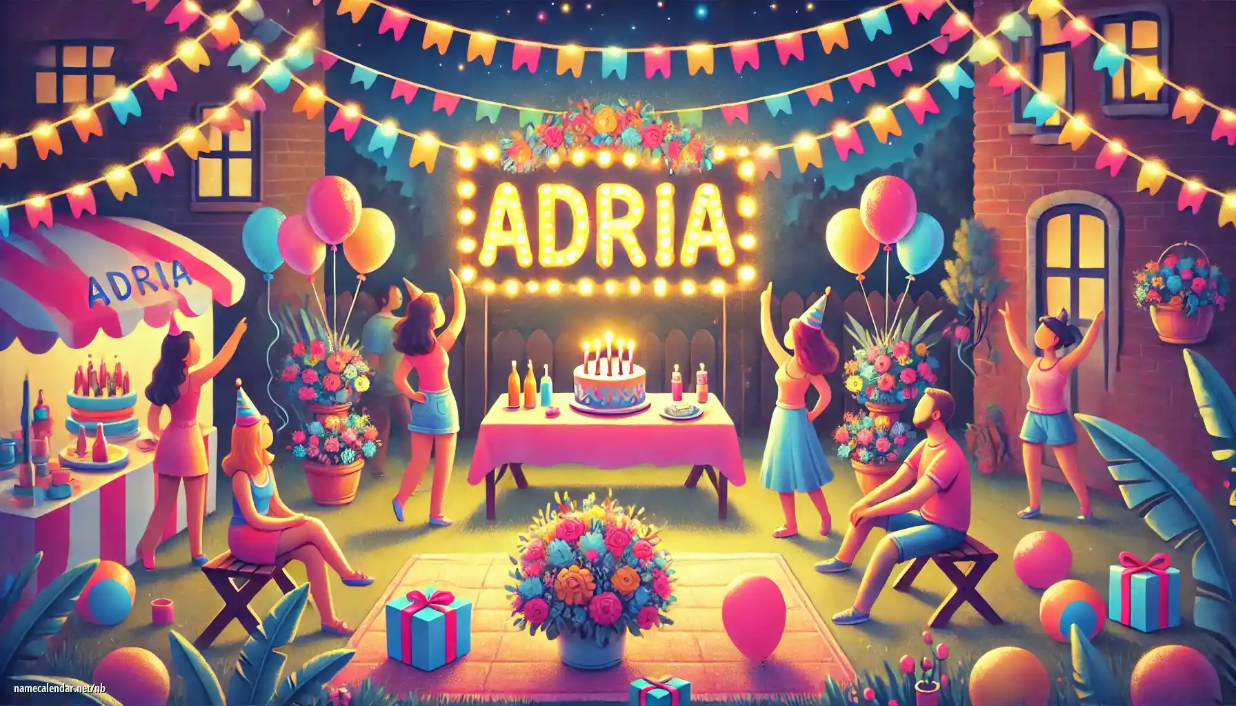 Feiring av navnedag og navn - Adria