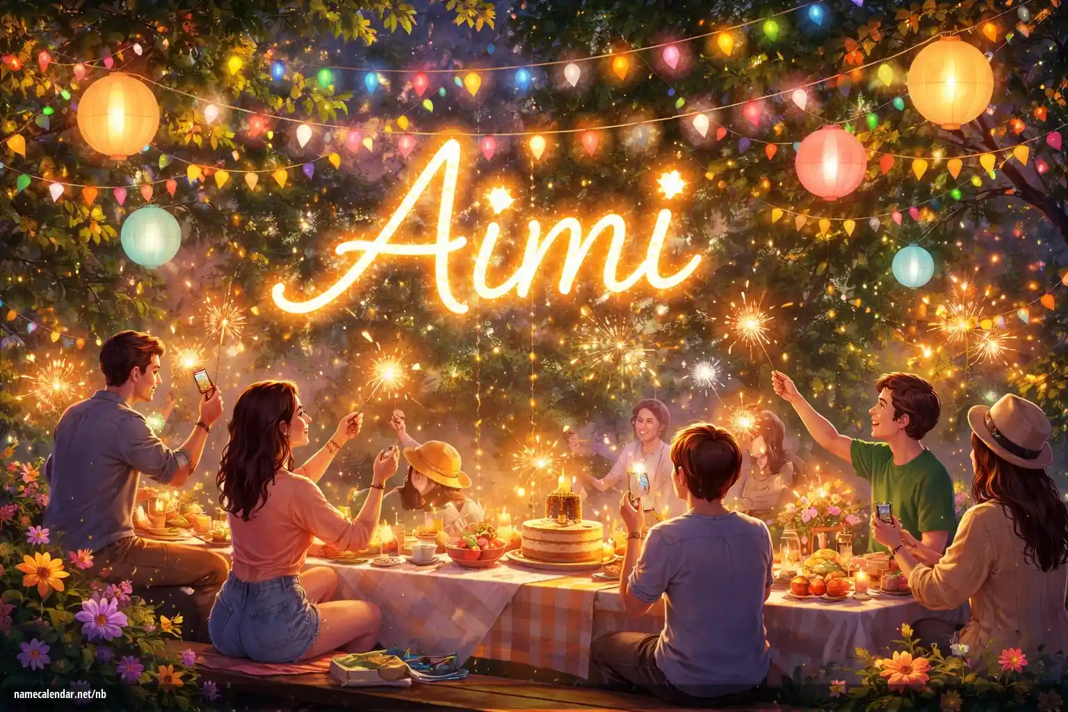 Feiring av navnedag og navn - Aimi