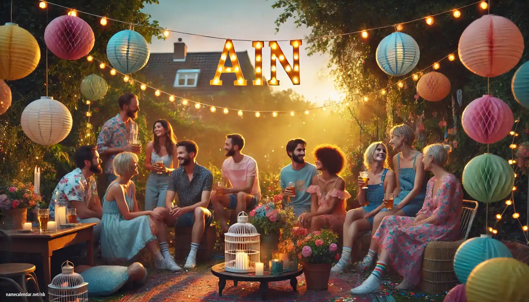 Feiring av navnedag og navn - Ain