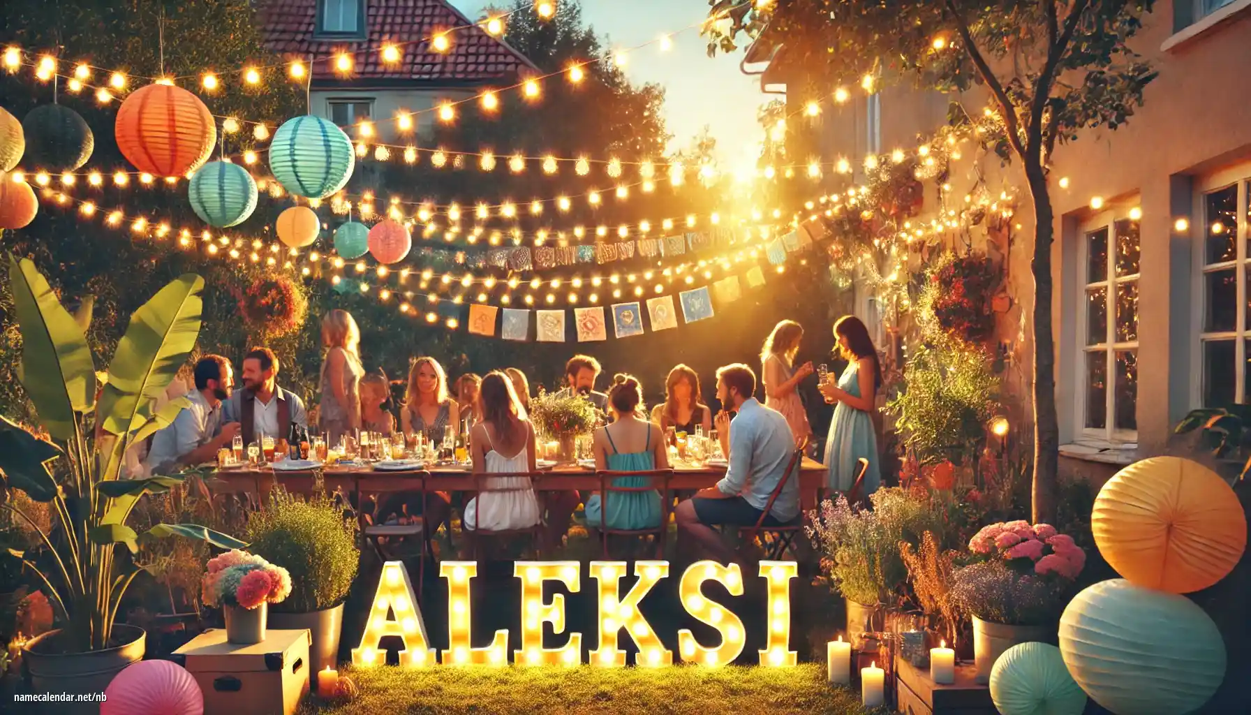 Feiring av navnedag og navn - Aleksi