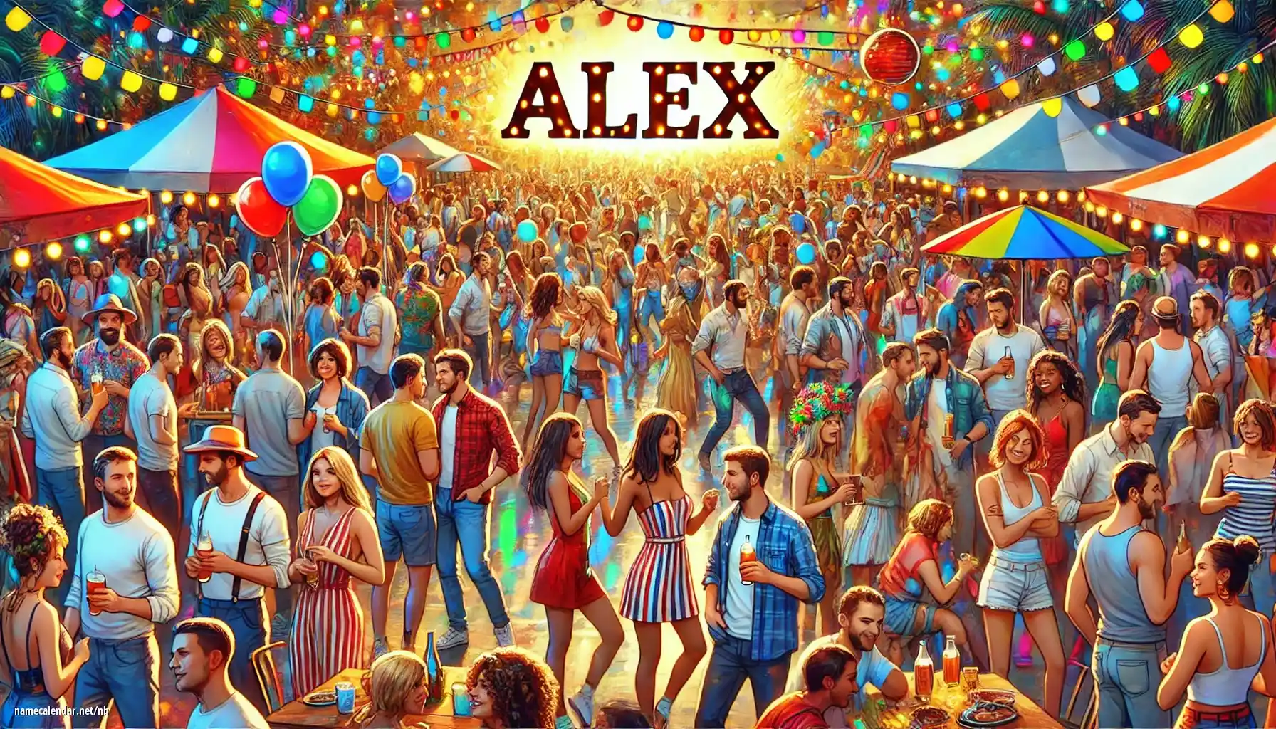 Feiring av navnedag og navn - Alex