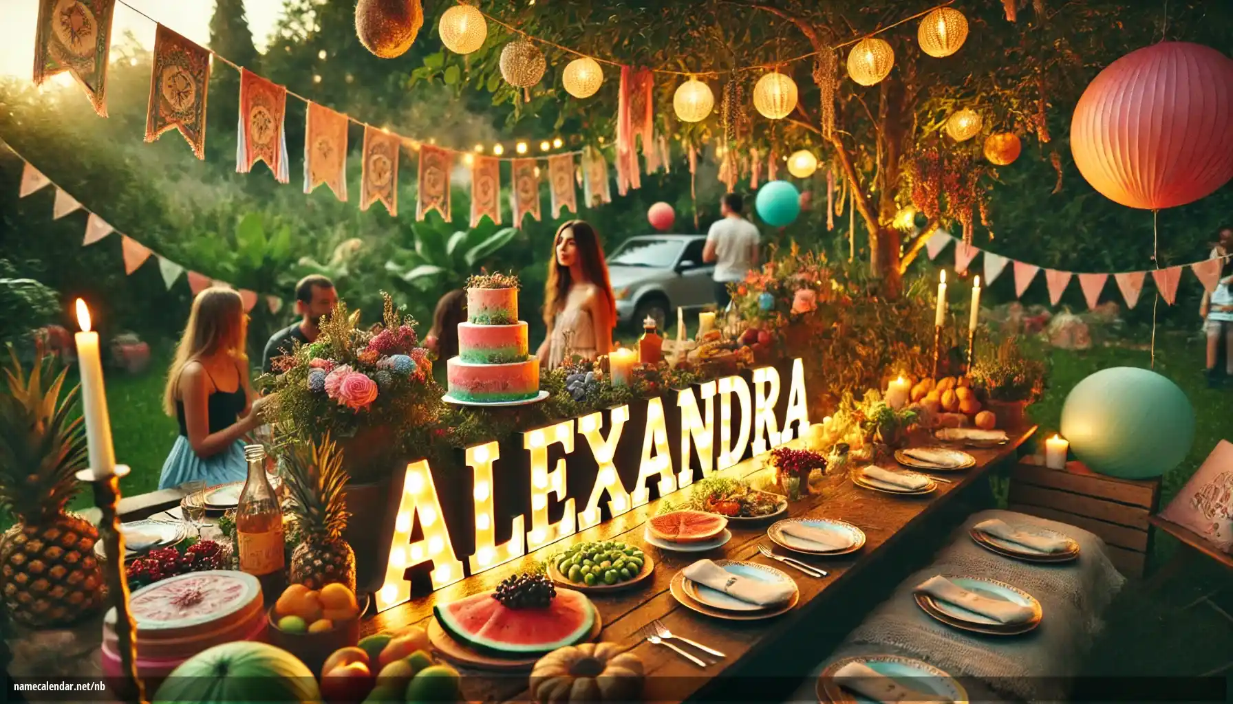 Feiring av navnedag og navn - Alexandra