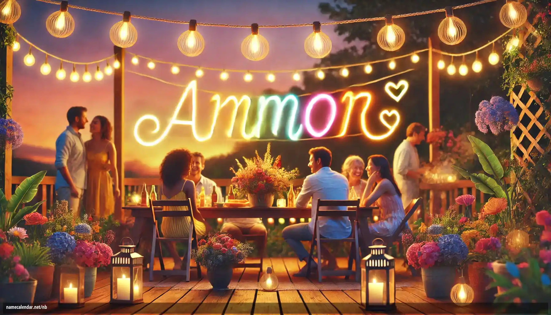 Feiring av navnedag og navn - Ammon