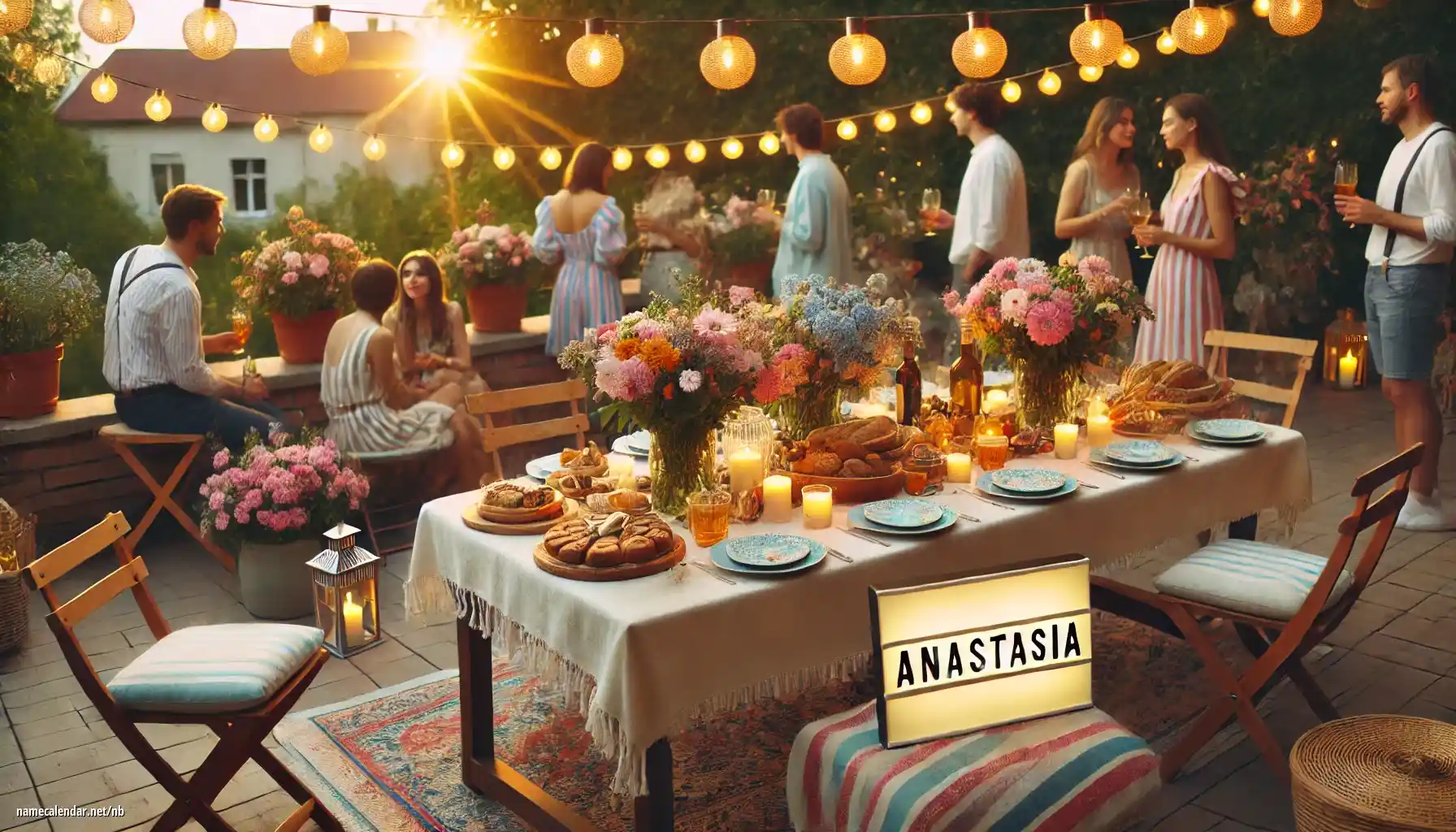 Feiring av navnedag og navn - Anastasia