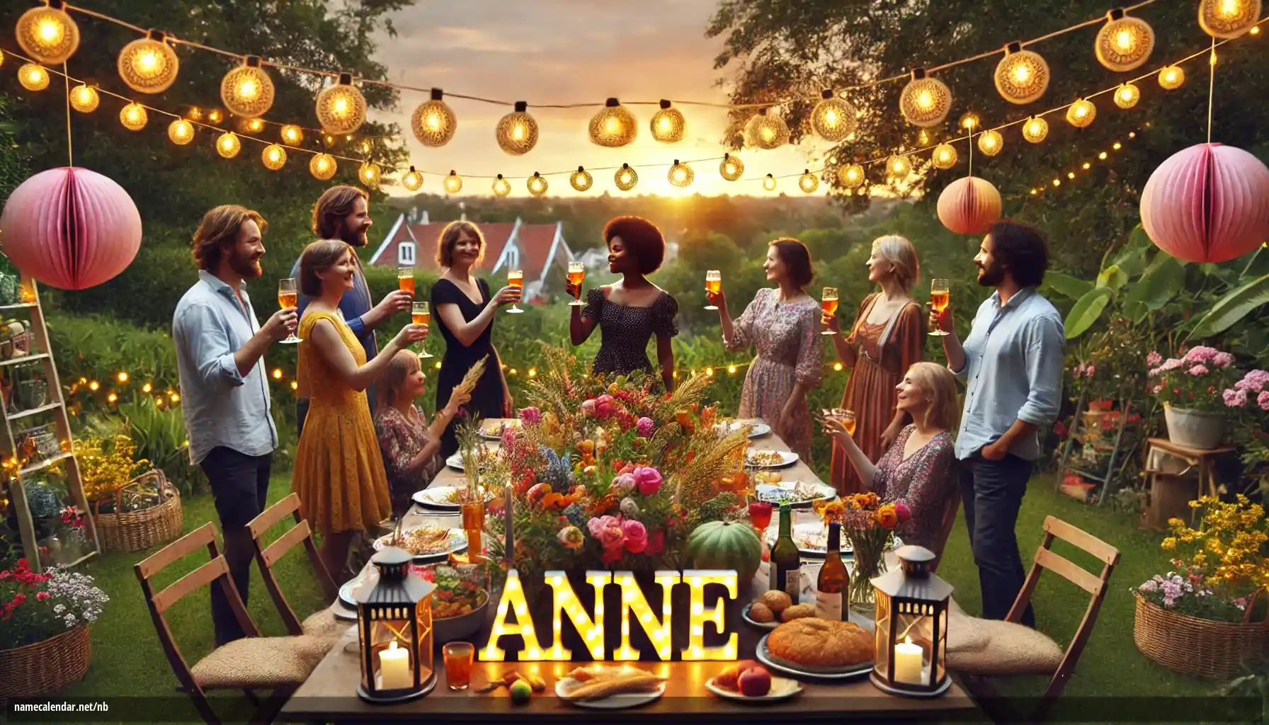 Feiring av navnedag og navn - Anne