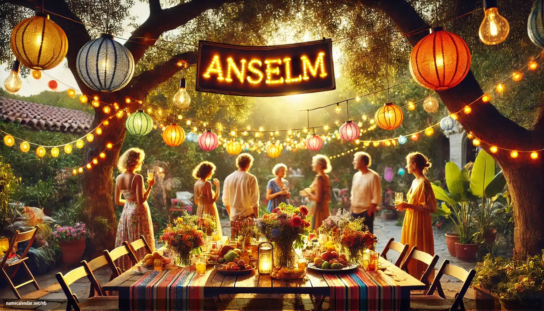 Feiring av navnedag og navn - Anselm