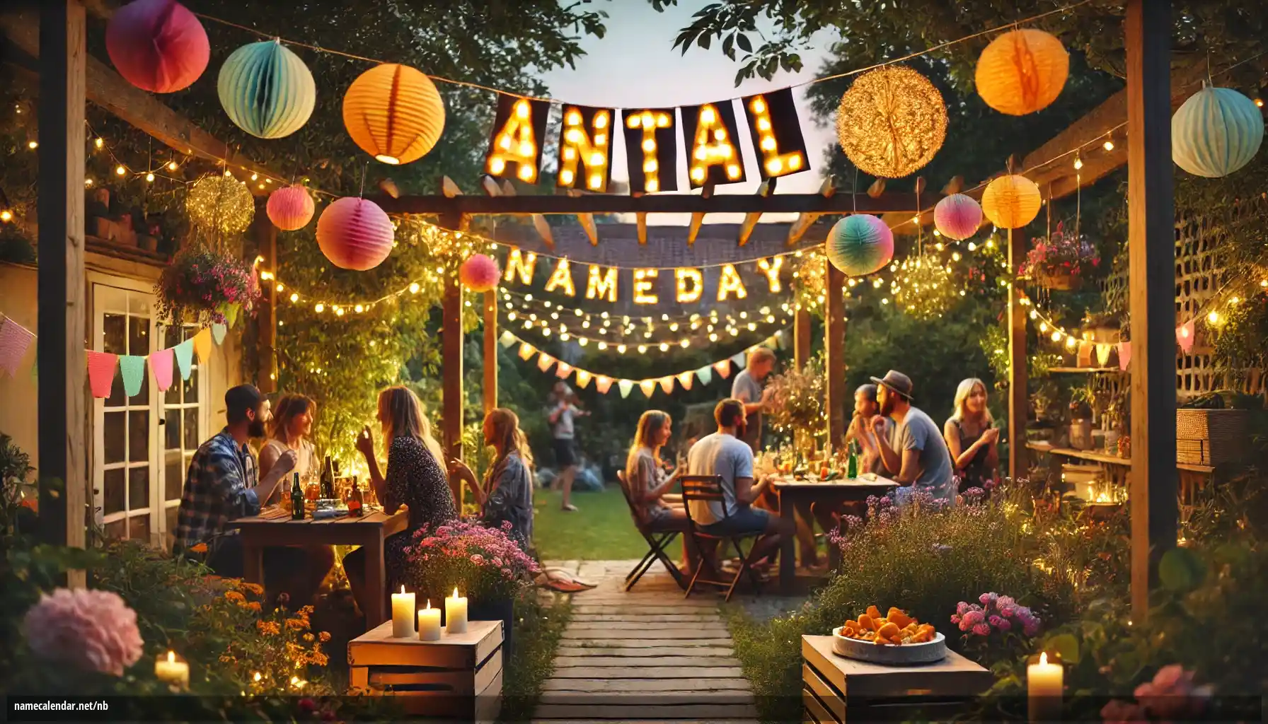 Feiring av navnedag og navn - Antal