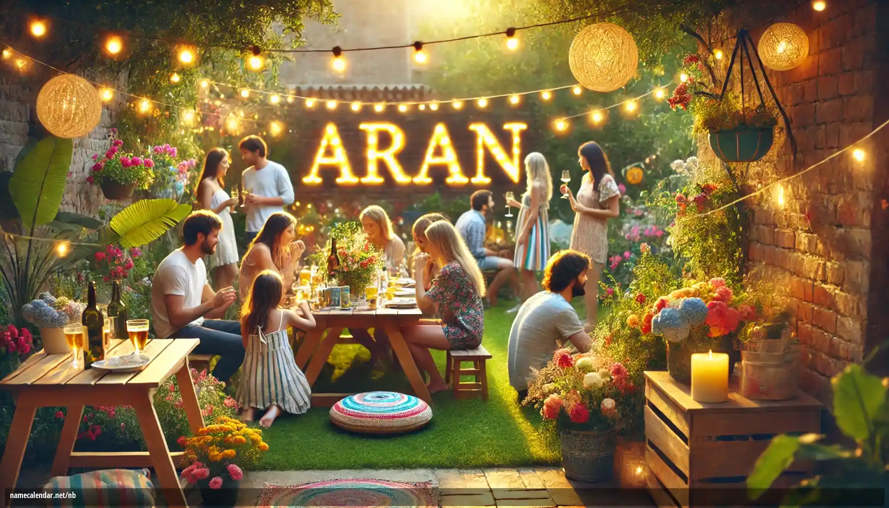 Feiring av navnedag og navn - Aran