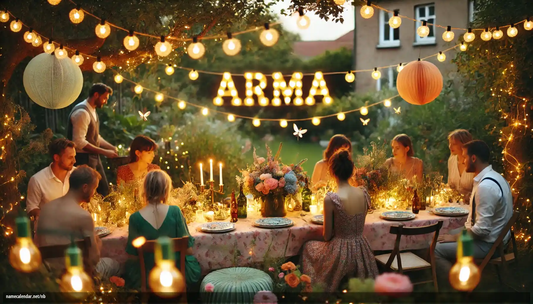 Feiring av navnedag og navn - Arma