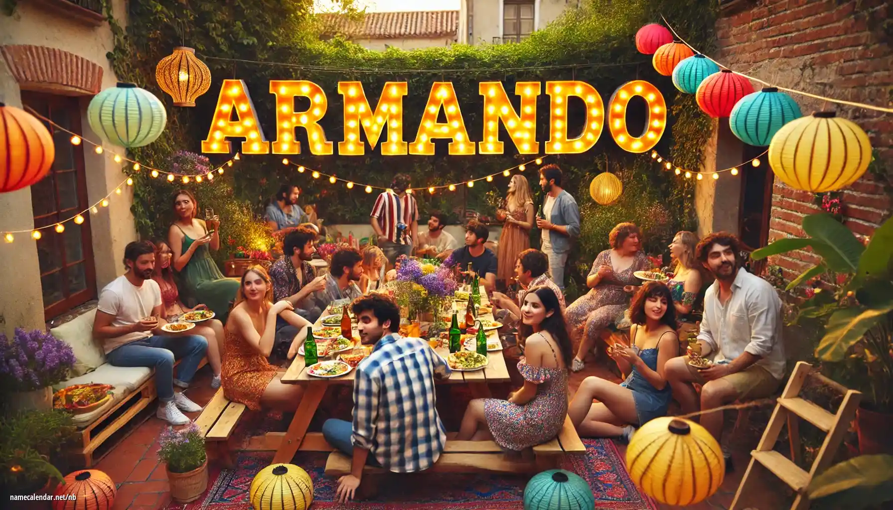 Feiring av navnedag og navn - Armando