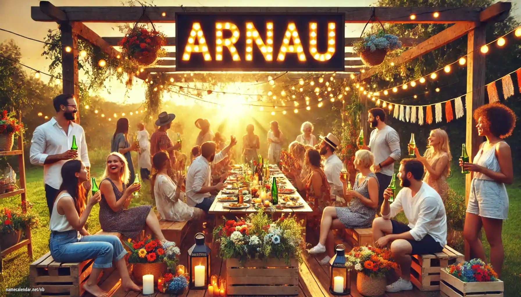 Feiring av navnedag og navn - Arnau