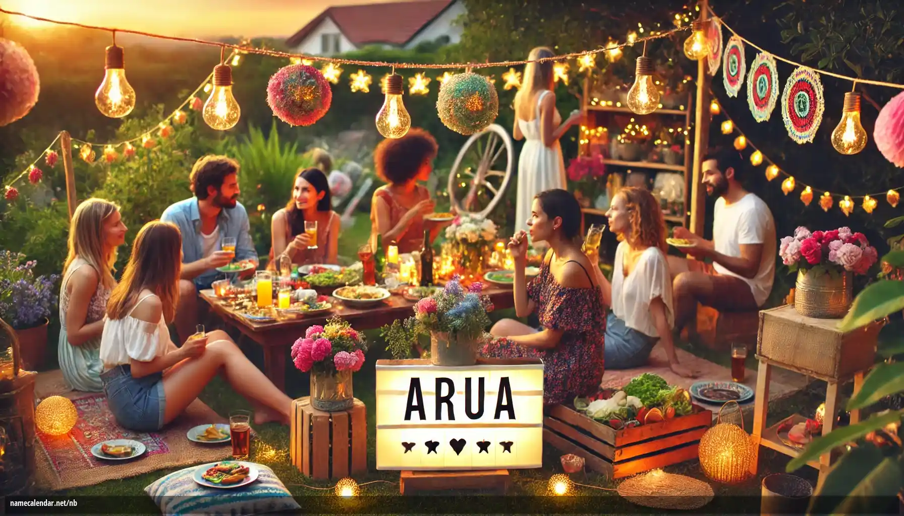 Feiring av navnedag og navn - Arua