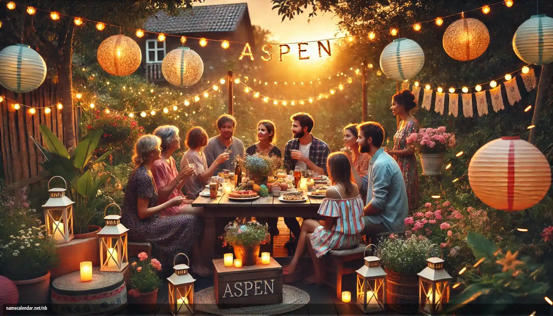 Feiring av navnedag og navn - Aspen