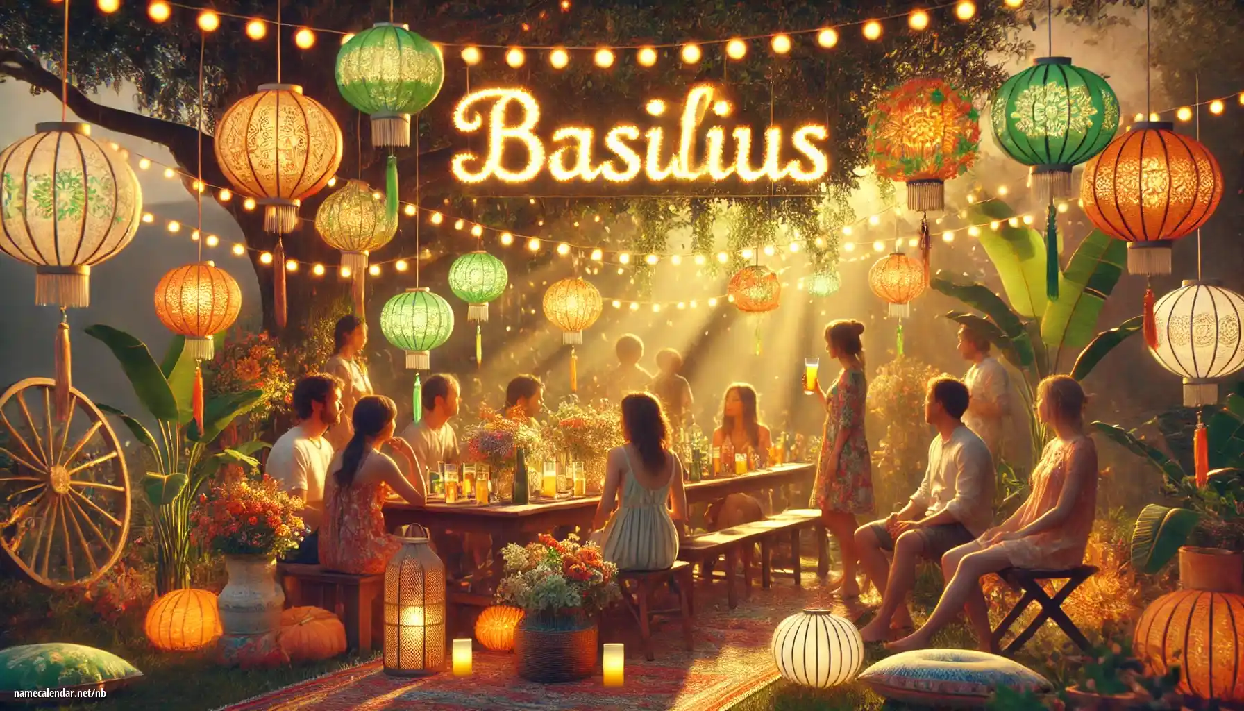 Feiring av navnedag og navn - Basilius