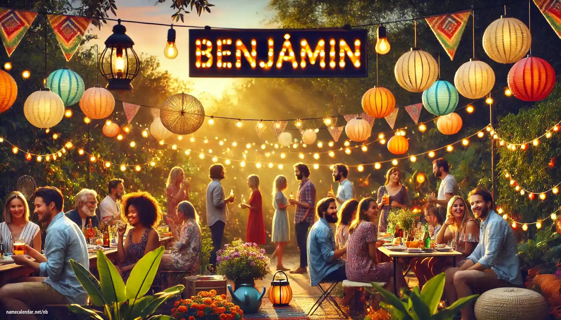 Feiring av navnedag og navn - Benjámin